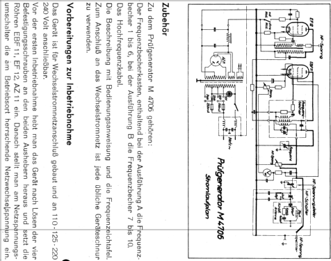 Prüfsender M4706; ELMUG, (ID = 1148846) Equipment