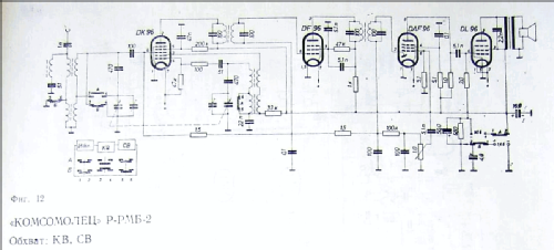 Komsomolec - Комсомолец R-RMB-2; Elprom KB Kliment (ID = 1330284) Radio