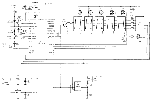 LED Panelmeter - Einbau-Voltmeter 4,5 stellig; Elrad; Hannover (ID = 1936831) Kit