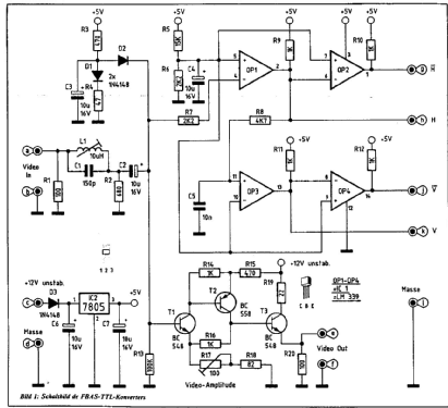 FBAS-TTL -Konverter ; ELV Elektronik AG; (ID = 1975047) Kit