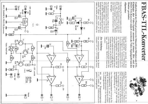 FBAS-TTL -Konverter ; ELV Elektronik AG; (ID = 1975048) Kit