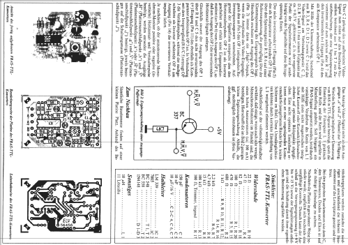 FBAS-TTL -Konverter ; ELV Elektronik AG; (ID = 1975049) Kit