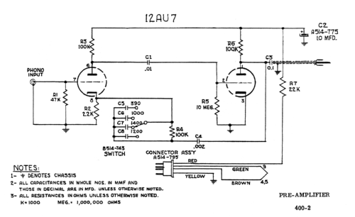 EM-802 Ch= 400-1C with 400-2 and 400-3; Emerson Canada; (ID = 2806347) Radio