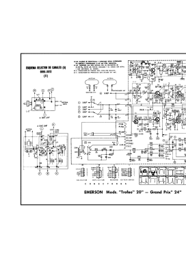 Grand Prix 24'; Emerson Electrónica, (ID = 3172021) Television