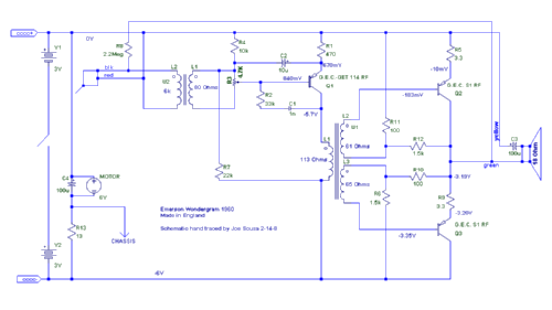 Wondergram ; Emerson Electronics (ID = 594267) Ton-Bild