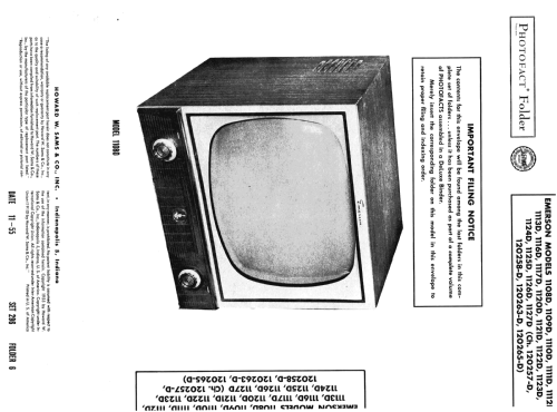 1108D Ch= 120257-D; Emerson Radio & (ID = 2660625) Television