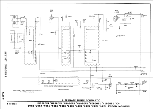 1254 Ch= 120341-H; Emerson Radio & (ID = 2521571) Televisore