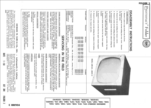 1274 Ch= 120353-E; Emerson Radio & (ID = 2501378) Televisore