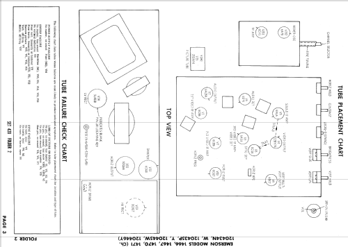 1466 Ch= 120434W; Emerson Radio & (ID = 864115) Television