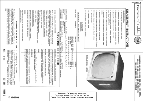 2034S Ch= 120345V; Emerson Radio & (ID = 2494713) Television