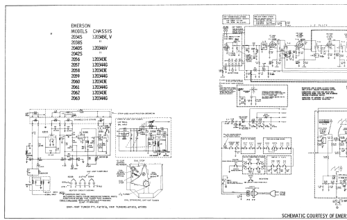 2056 Ch= 120343E; Emerson Radio & (ID = 2406924) Television