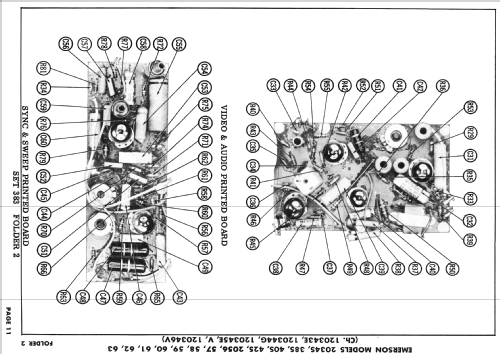 2056 Ch= 120343E; Emerson Radio & (ID = 2494570) Television