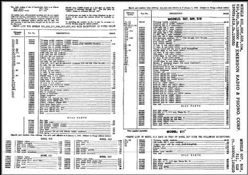 502 Ch= 120000; Emerson Radio & (ID = 456196) Radio