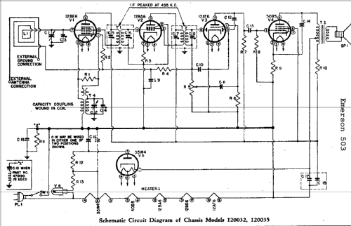 503 Ch= 120032; Emerson Radio & (ID = 287130) Radio