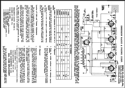 504 Ch= 120029; Emerson Radio & (ID = 456203) Radio