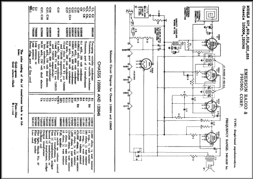 507 Ch= 120004; Emerson Radio & (ID = 423935) Radio