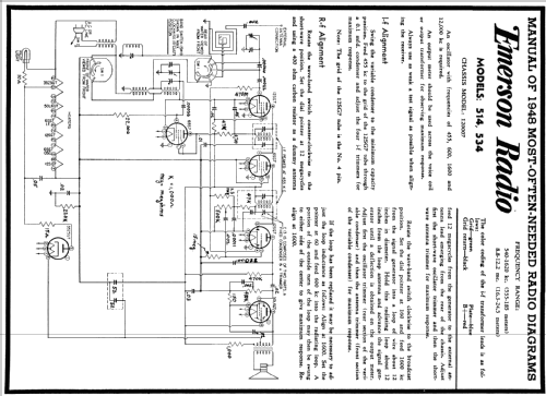 514 Ch= 120007; Emerson Radio & (ID = 86691) Radio