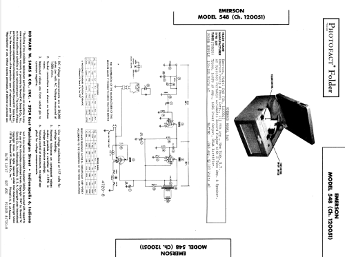 548 Ch= 120051; Emerson Radio & (ID = 915910) R-Player