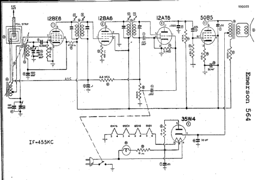 564 Ch= 120027; Emerson Radio & (ID = 282575) Radio