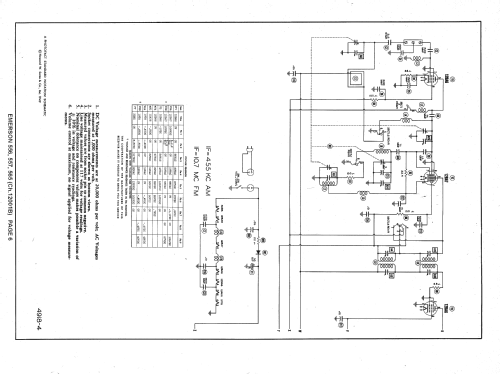 565 Ch= 120018B; Emerson Radio & (ID = 1365331) Radio