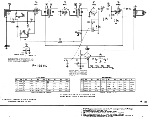 587 Ch= 120033A; Emerson Radio & (ID = 1431979) Radio