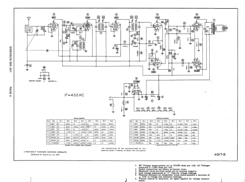 599 Ch= 120075B; Emerson Radio & (ID = 1362217) Radio