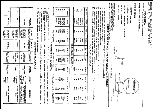 610 Ch= 120100A; Emerson Radio & (ID = 264188) Radio