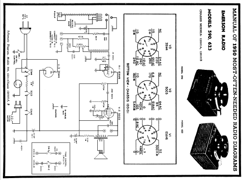 623 Ch= 120101B; Emerson Radio & (ID = 106526) R-Player