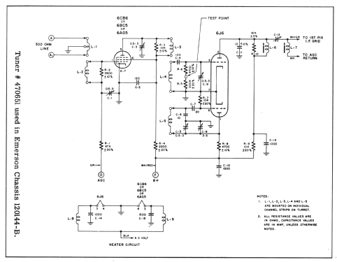 676 Ch= 120144-B; Emerson Radio & (ID = 1848019) Television