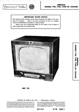 732B Ch= 120164B; Emerson Radio & (ID = 3127999) Televisión