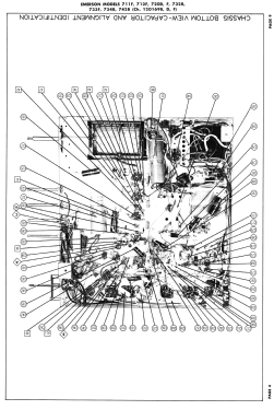 733F Ch= 120169F, Ch= 120152F; Emerson Radio & (ID = 3172561) Télévision