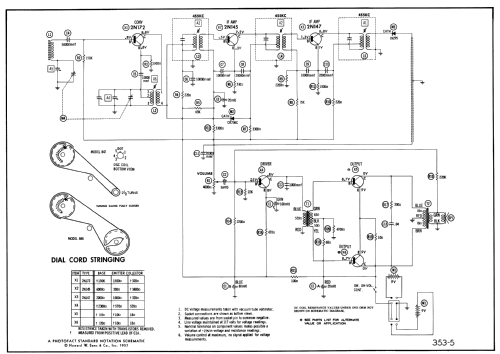 All Transistor Miracle Wand 847 Ch=120328; Emerson Radio & (ID = 1867265) Radio