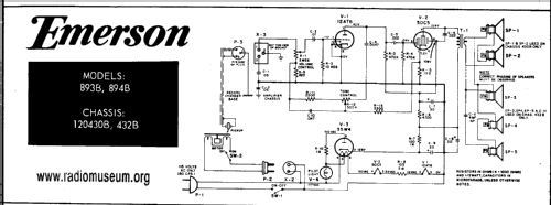 894B Ch= 120432B; Emerson Radio & (ID = 61288) R-Player