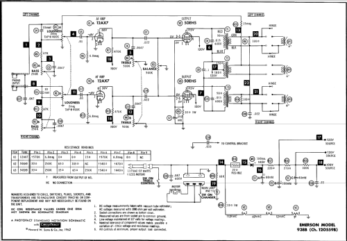 938-B Ch= 120559B; Emerson Radio & (ID = 557908) Enrég.-R