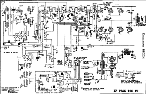 BR-224 Ch= BR; Emerson Radio & (ID = 284204) Radio