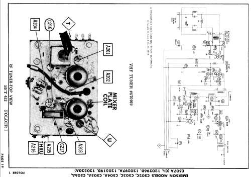 C503C Ch= 120297A; Emerson Radio & (ID = 788791) Television