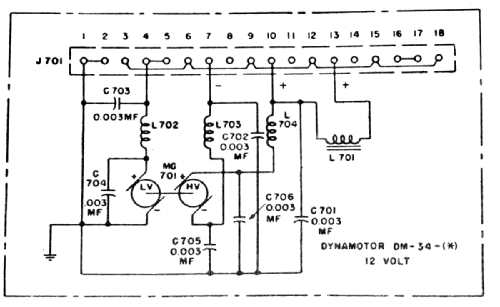 Dynamotor DM-34-; Emerson Radio & (ID = 1774418) Military