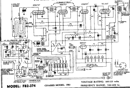 FB2-374 Ch= FB2; Emerson Radio & (ID = 285849) Radio