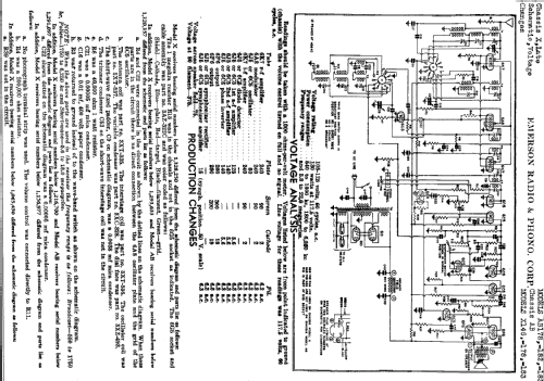 X146 Ch= X; Emerson Radio & (ID = 282657) Radio