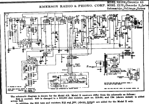 X-175 Aristocrat Ch= X; Emerson Radio & (ID = 282661) Radio
