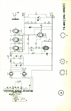 Regulated Voltage Stabilized Power Supply - Stabilizált Egyenfeszültségforrás TR9101 -EMG-1832/C; EMG, Orion-EMG, (ID = 2932915) Ausrüstung