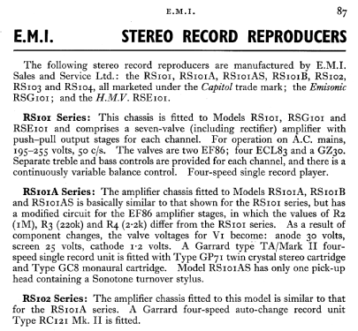 Capitol RS101A; EMI; Hayes, (ID = 581075) Ton-Bild