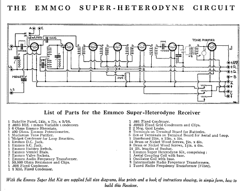 Emmco Super - Hetrodyne ; Emmco Sydney (ID = 2162188) Radio