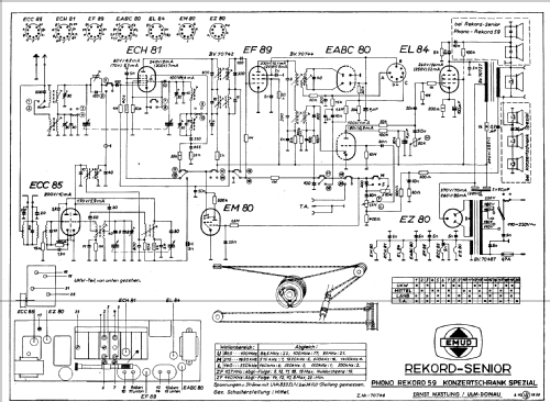 Phono-Rekord 59; Emud, Ernst Mästling (ID = 327820) Radio