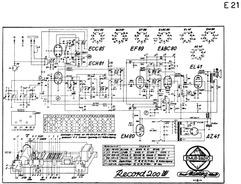 Record 200W; Emud, Ernst Mästling (ID = 2089475) Radio