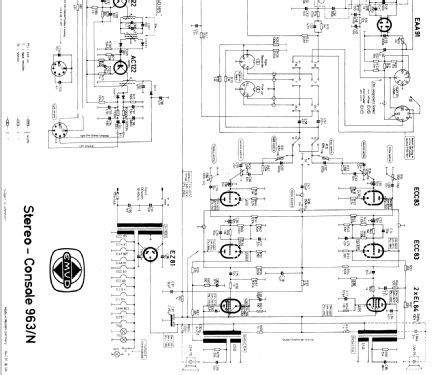 Stereo-Console 963/N; Emud, Ernst Mästling (ID = 2091189) Radio