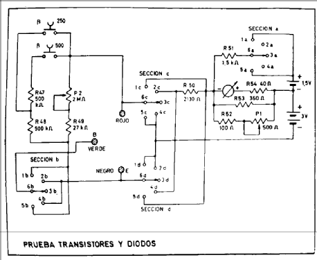 Probador Transistores - Beta Tester ; Eratele Escuela (ID = 2616380) Equipment