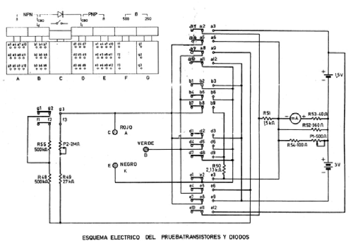 Prueba transistores Beta Tester ; Eratele Escuela (ID = 2615457) Equipment