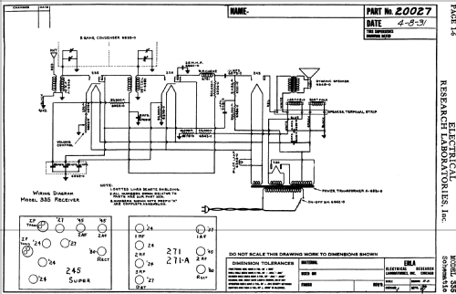 271-A ; Electrical Research (ID = 635651) Radio