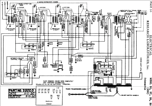 39 Ch= 230; Electrical Research (ID = 634687) Radio